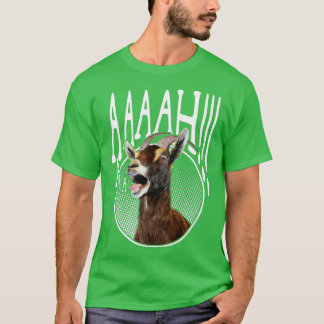 Camiseta Ahhh Screaming Goat Gift Funny Goat Lover Screamin