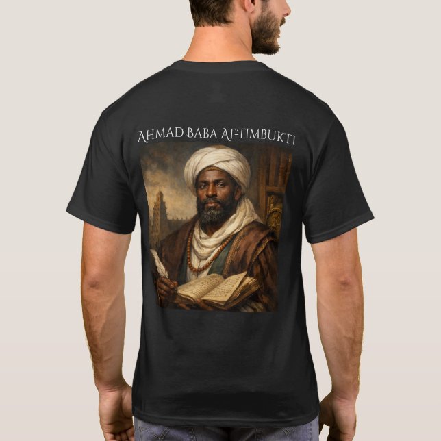 Camiseta Ahmad Baba at-Timbukti (Verso)