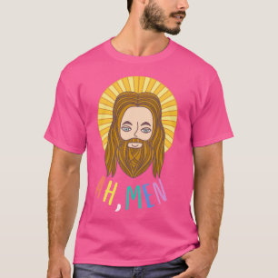 Camiseta Ahmen Gay Jesus Funny Lgbt Orgulho gay
