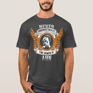 Camiseta Ahn Name Shirt Nunca Subestima O Poder Do Ah