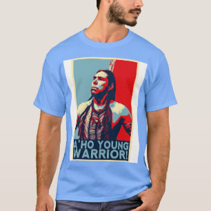 Camiseta Aho Young Warrior Rez Cães por CH3Media Baby Bodys