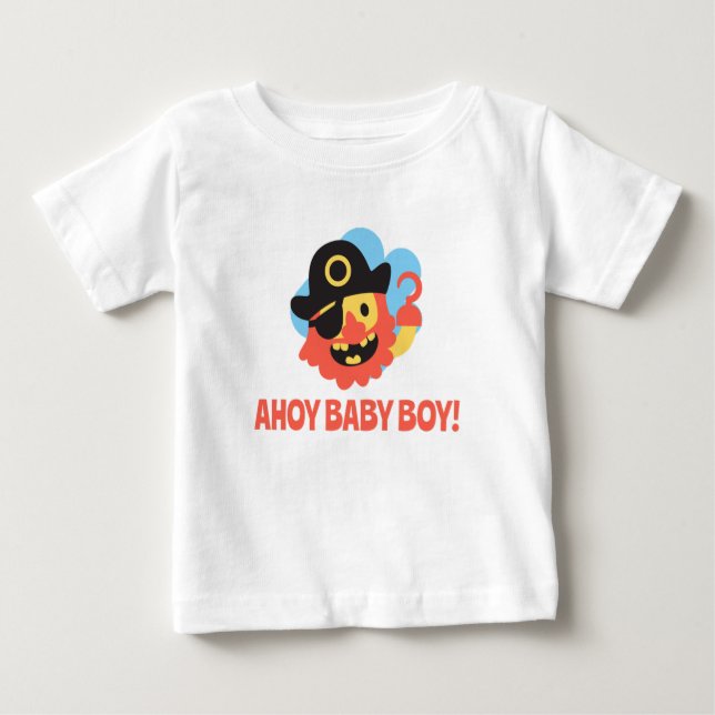 Camiseta Ahoy Baby Boy (Frente)