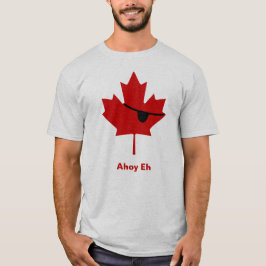 Camiseta Ahoy Eh…  Pirata canadense?