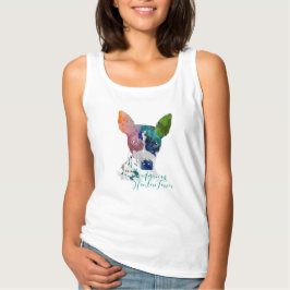 Camiseta AHT Watercolor Tanque Básico feminino