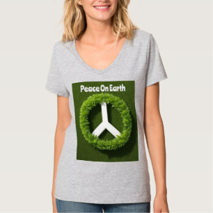 Camiseta AI Art Peace On Earth T Shirt