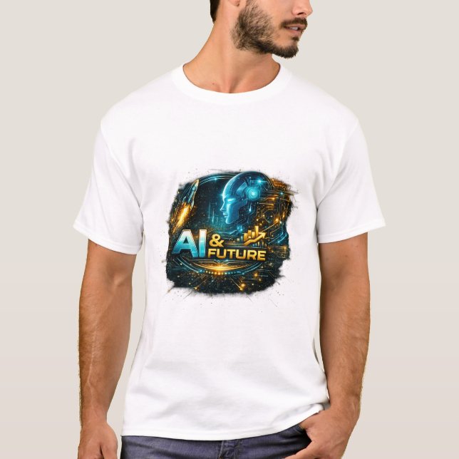 Camiseta AI & Future – Artificial Intelligence Vision  (Frente)