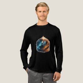 Camiseta AI Future – Tech Evolution vs Collapse Logo