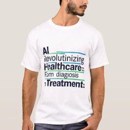 Camiseta AI Revolucionando a assistência médica