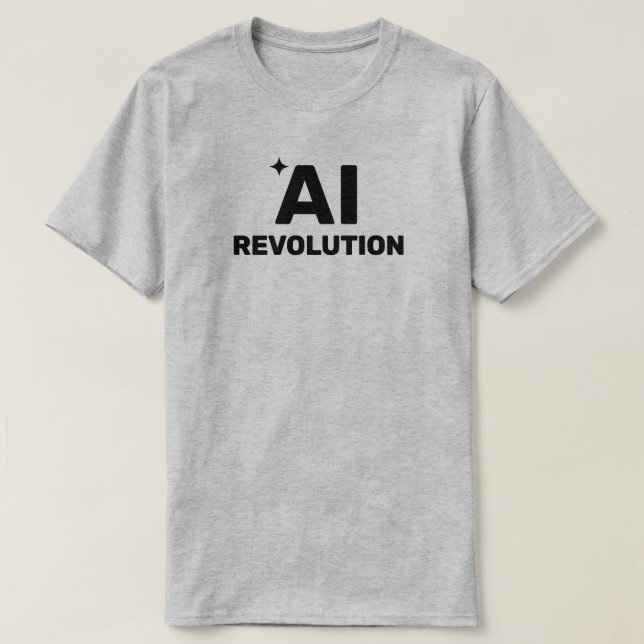 Camiseta AI Revolution™ (Frente do Design)