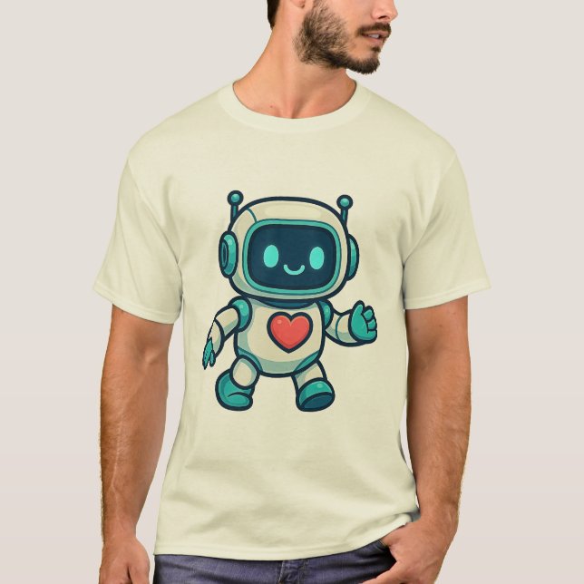 Camiseta AI & Robot Characters (Frente)