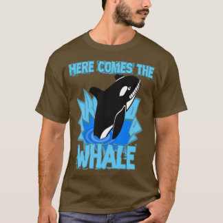 Camiseta Aí vem a baleia