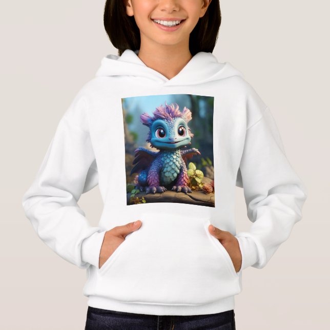 Camiseta Aiden, um Dragão Whimsical (Frente)