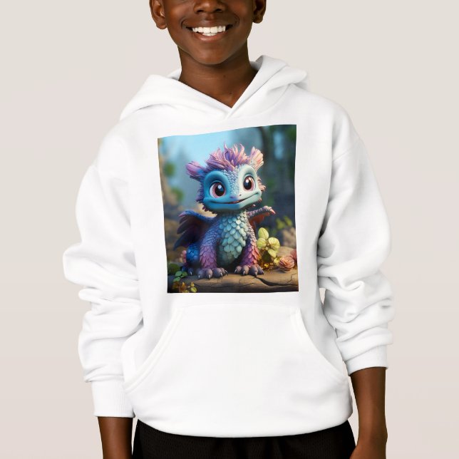 Camiseta Aiden, um Dragão Whimsical (Frente)