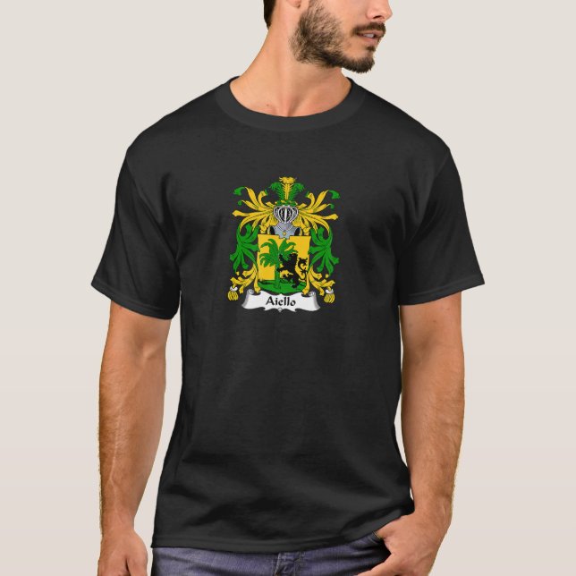 Camiseta Aiello Casaco De Armas - Proteção Familiar (Frente)