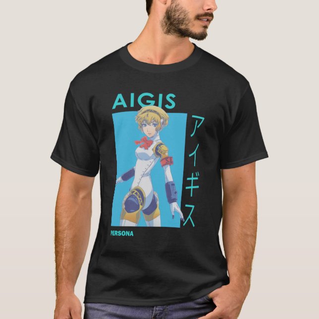 Camiseta Aigis SEES Aichan Aegis Persona 3 Essential (Frente)