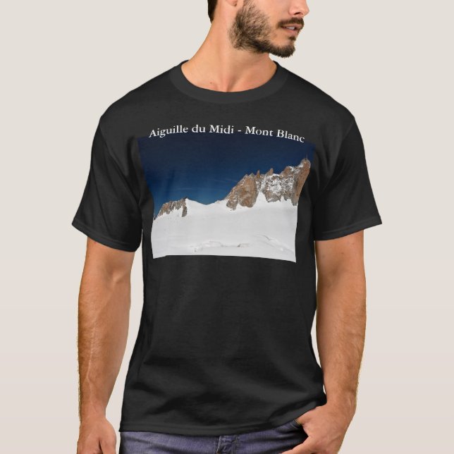 Camiseta Aiguille du Midi - Mont Blanc 2 (Frente)