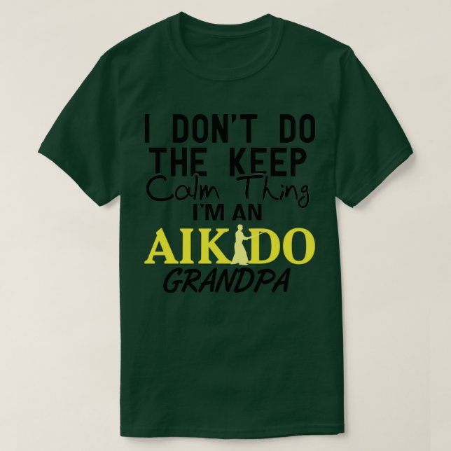 Camiseta Aikido 3 (Frente do Design)