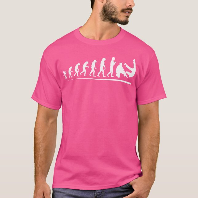 Camiseta Aikido Aikido Funny Evolution (Frente)