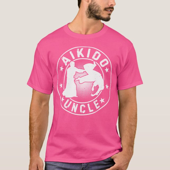 Camiseta Aikido Fighter Tio Aikido (Frente)