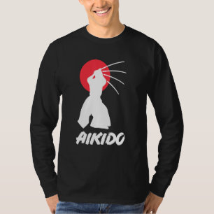 Camiseta Aikido Japonês Artes Marciais Técnicas Aikido Bla
