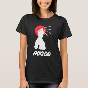 Camiseta Aikido Japonês Artes Marciais Técnicas Aikido Bla