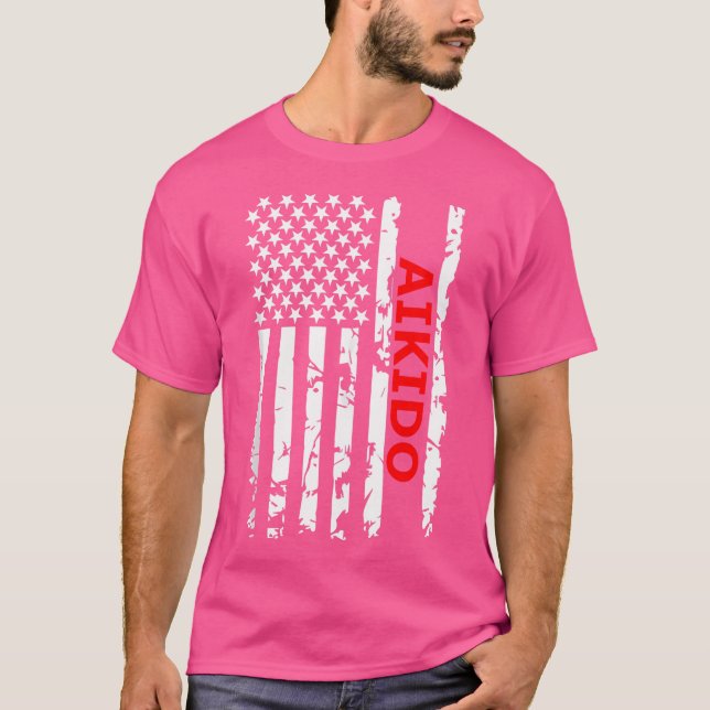 Camiseta Aikido Martial Arts (Frente)