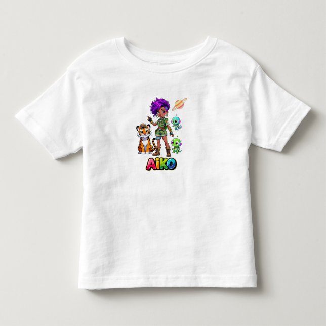 Camiseta AiKo Beats™ AiKo & Friends Adventure (Frente)
