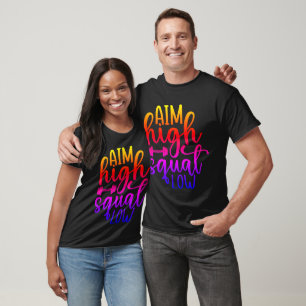 Camiseta Aim High Squat Low Gym Malhação