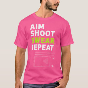 Camiseta Aim Shoot ou Repetir Billiard