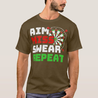 Camiseta Aim Srta. Swear Repita Que Engraçado.