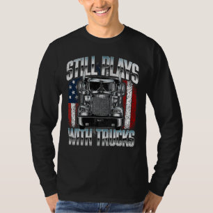Camiseta Ainda Brinca com Caminhões