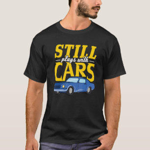 Camiseta Ainda Brinca com Caras de Carros Mecânico de Corri