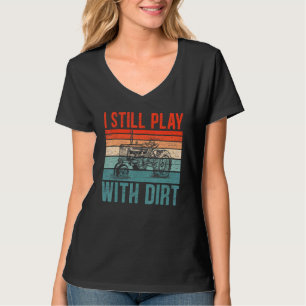 Camiseta Ainda Brinco Com Trator De Fazenda De Terra Pai Fa