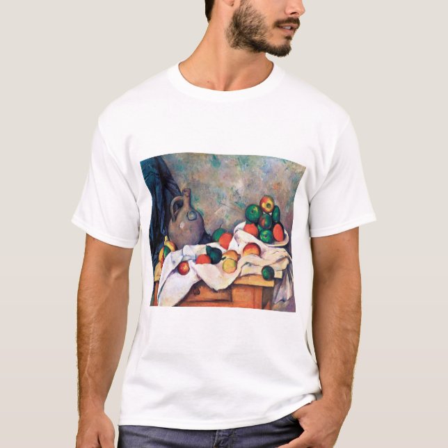 Camiseta Ainda com Frutas, Paul Cezanne (Frente)
