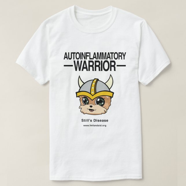 Camiseta Ainda é o guerreiro da doença (Frente do Design)