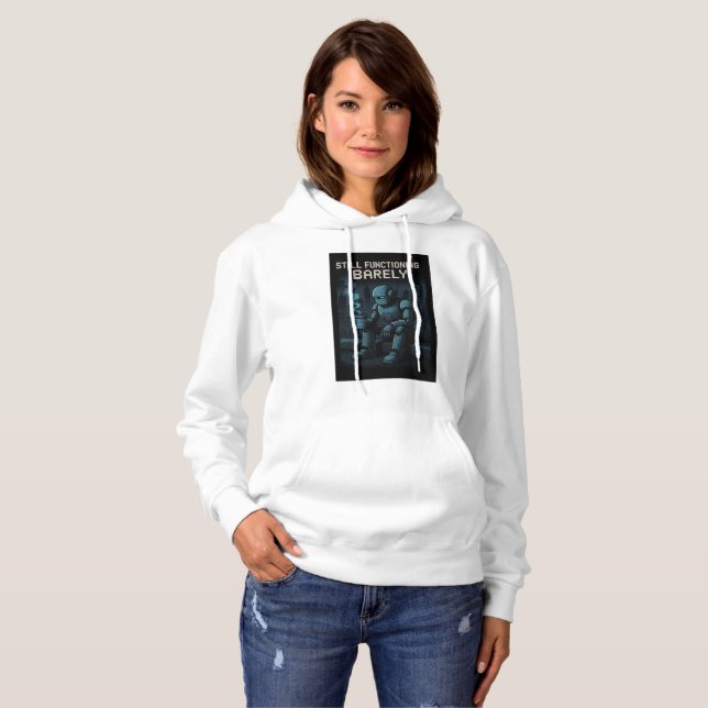 Camiseta Ainda Funcionando por Pouco (Frente Completa)