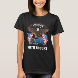 Camiseta Ainda joga com o caminhoneiro Long Haul Truck Dr.