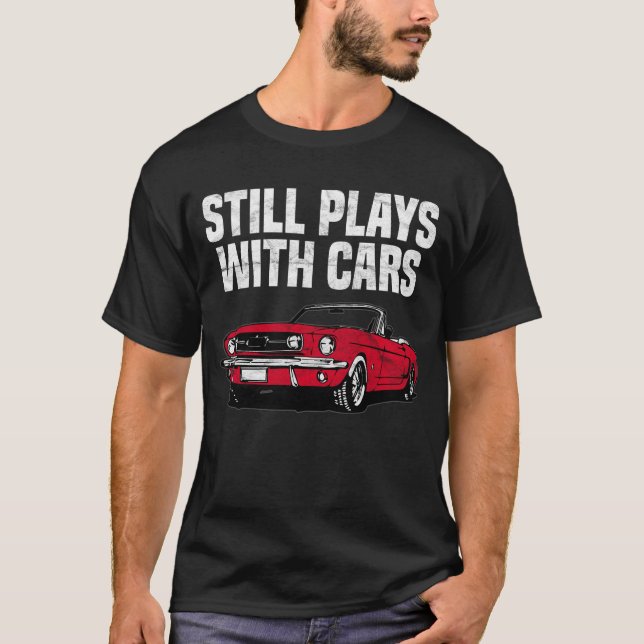 Camiseta Ainda jogos com carros (Frente)