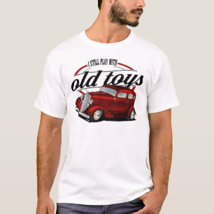 Camiseta ainda jogos com carros velhos