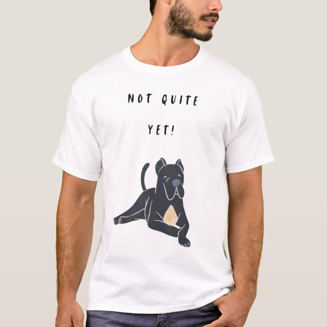 Camiseta Ainda não! (Frente)