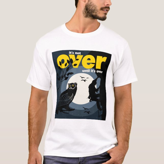 Camiseta Ainda Não Acabou - Suba (Frente)