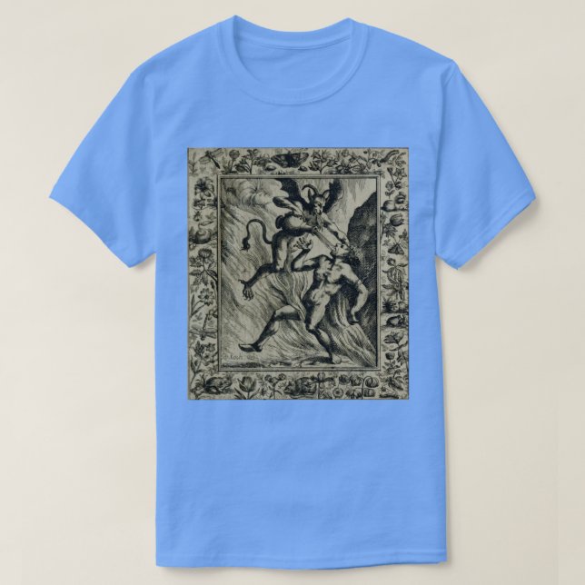 Camiseta Ainda outra imagem Excelente de ir para o inferno (Frente do Design)