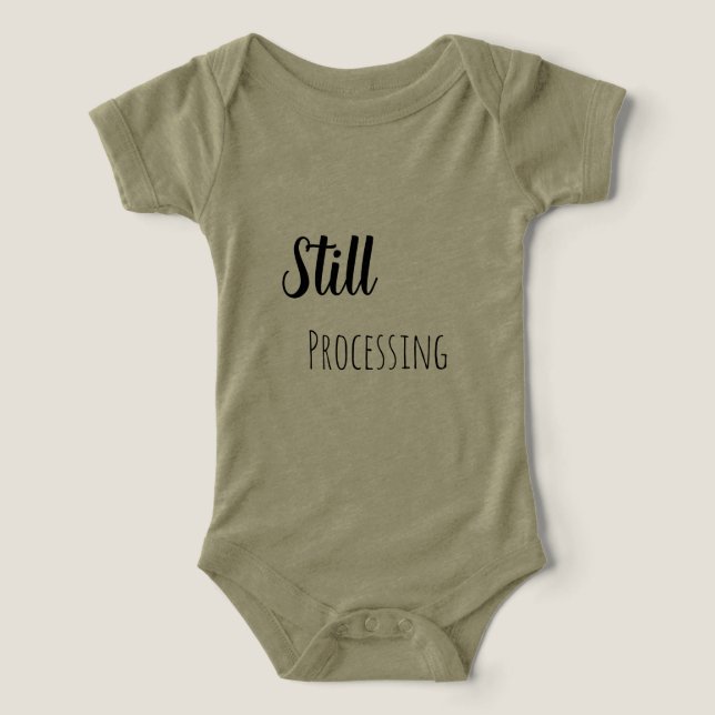 Camiseta Ainda Processando (Design frontal)