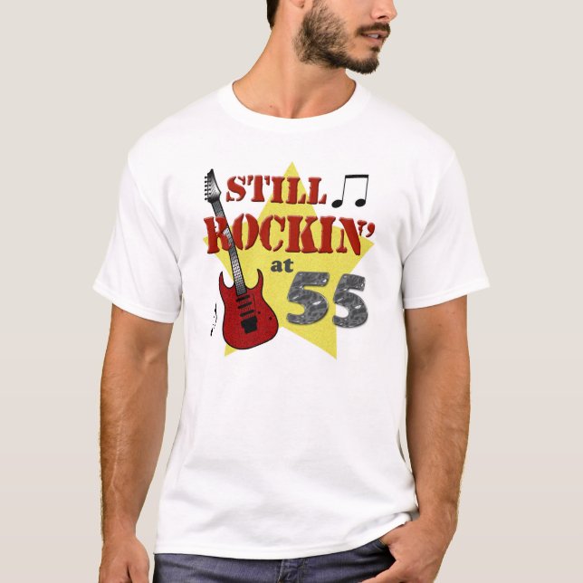 Camiseta Ainda Rockin em 55 (Frente)