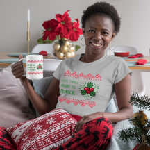 Ainda Solteira Pronta Para Jingle Piada Natal Mulh