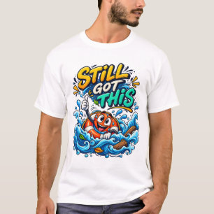 Camiseta Ainda Tenho Este salva-vidas de Onda do Oceano Mot