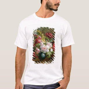 Camiseta Ainda vida com flores e partitura