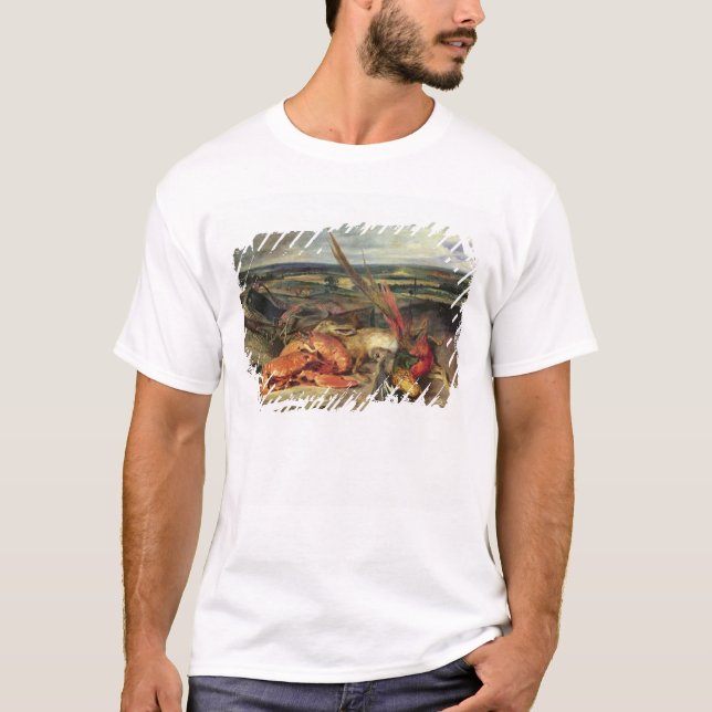Camiseta Ainda vida com lagostas, 1826-27 (Frente)