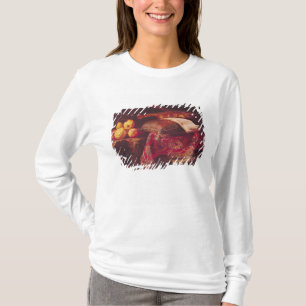 Camiseta Ainda vida da fruta e de instrumentos musicais