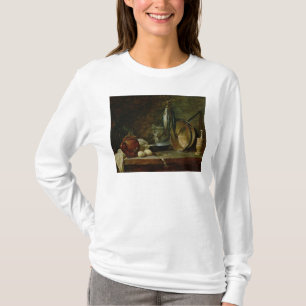 Camiseta Ainda vida: Menu do dia rápido, 1731